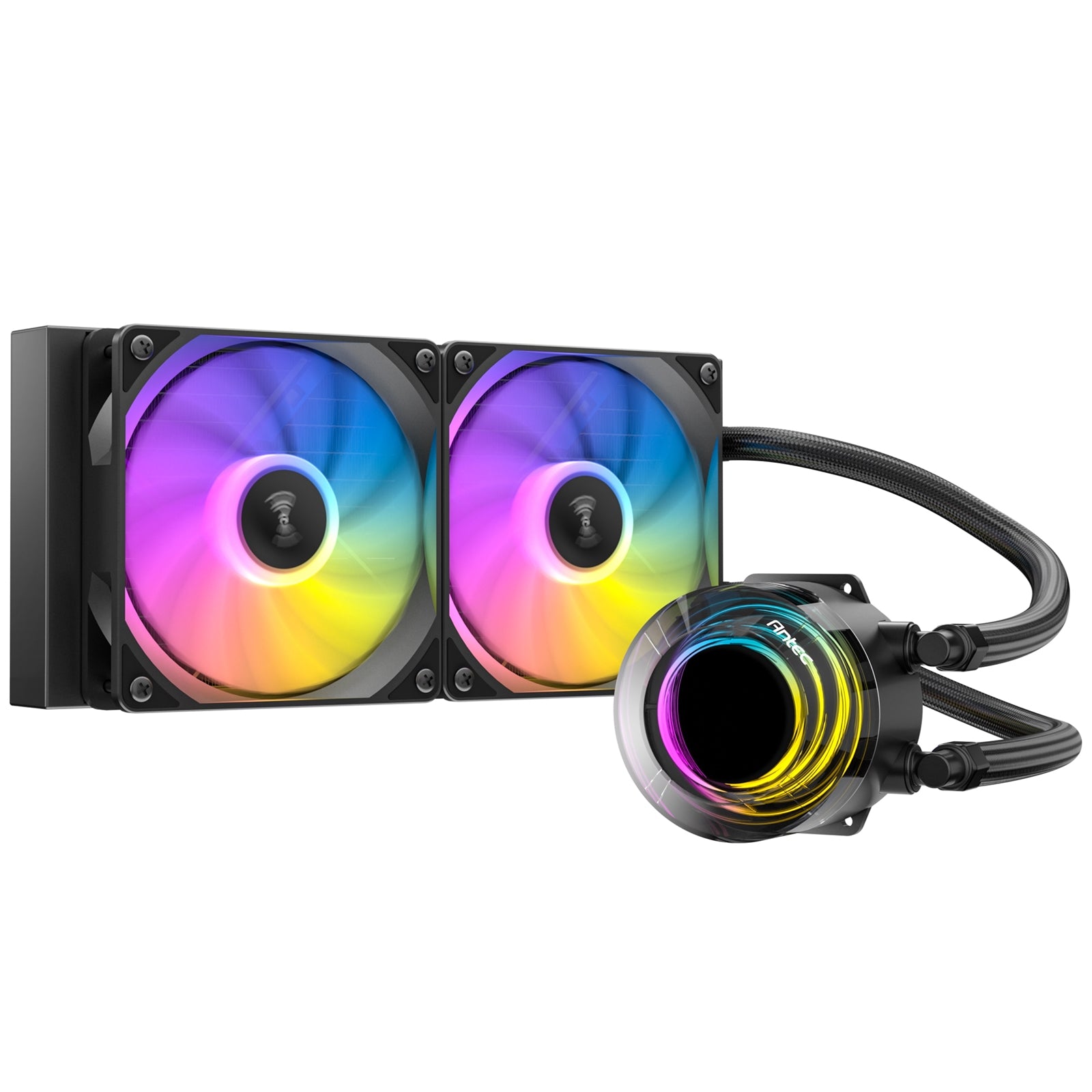 Antec Vortex Lum 240 ARGB Liquid CPU Cooler - 240mm Aluminum Antec Vortex Lum 240 ARGB Liquid CPU Cooler - 240mm Aluminum